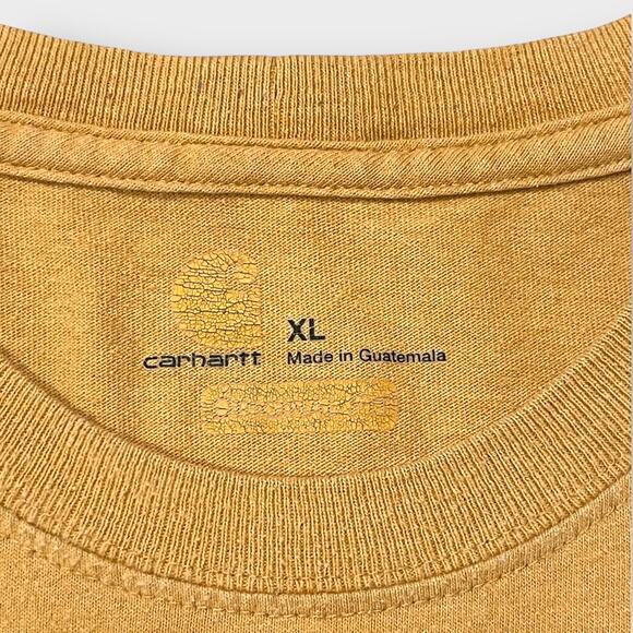 Carhartt Distressed Pocket Tee – Yellowstone Heather | XL - Picture 5 of 7